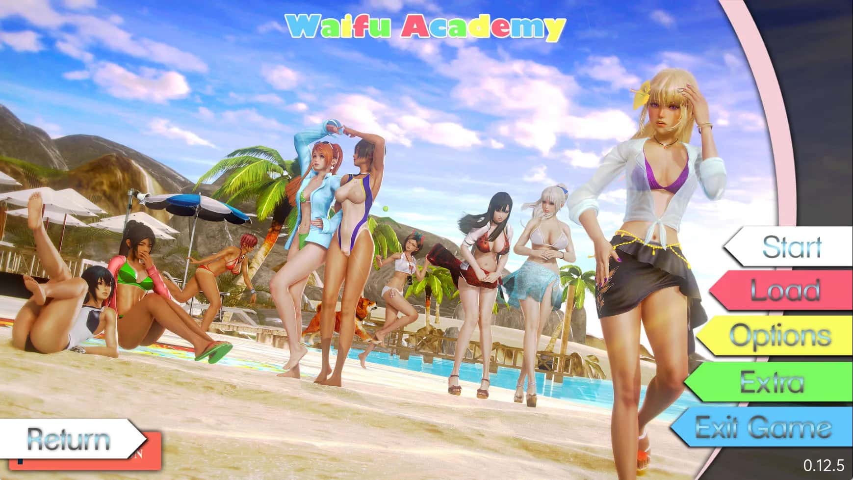 二次元老婆学院全息投影